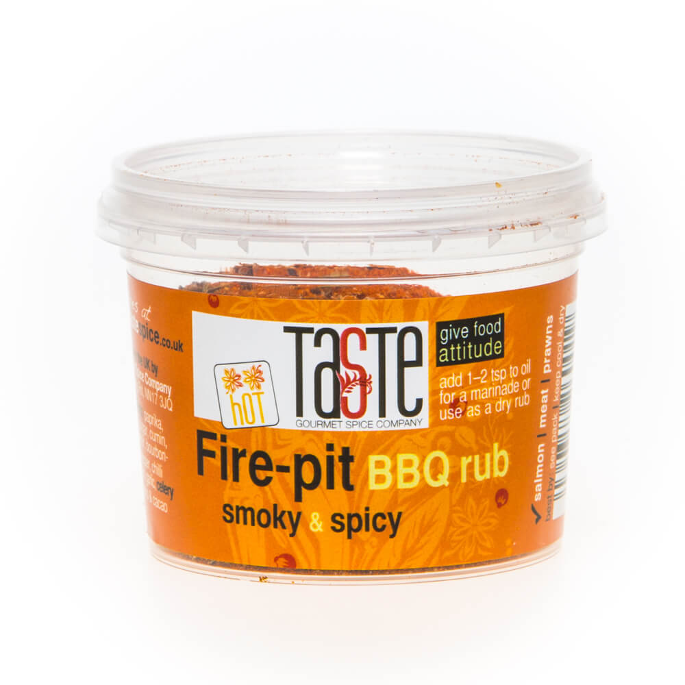 Taste FirePit BBQ Rub HOT The Meat Man
